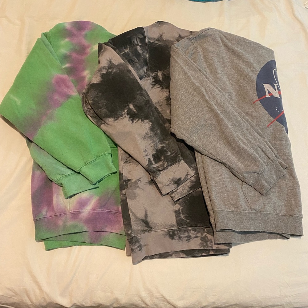 Bundle of 3 Unisex Hoodies